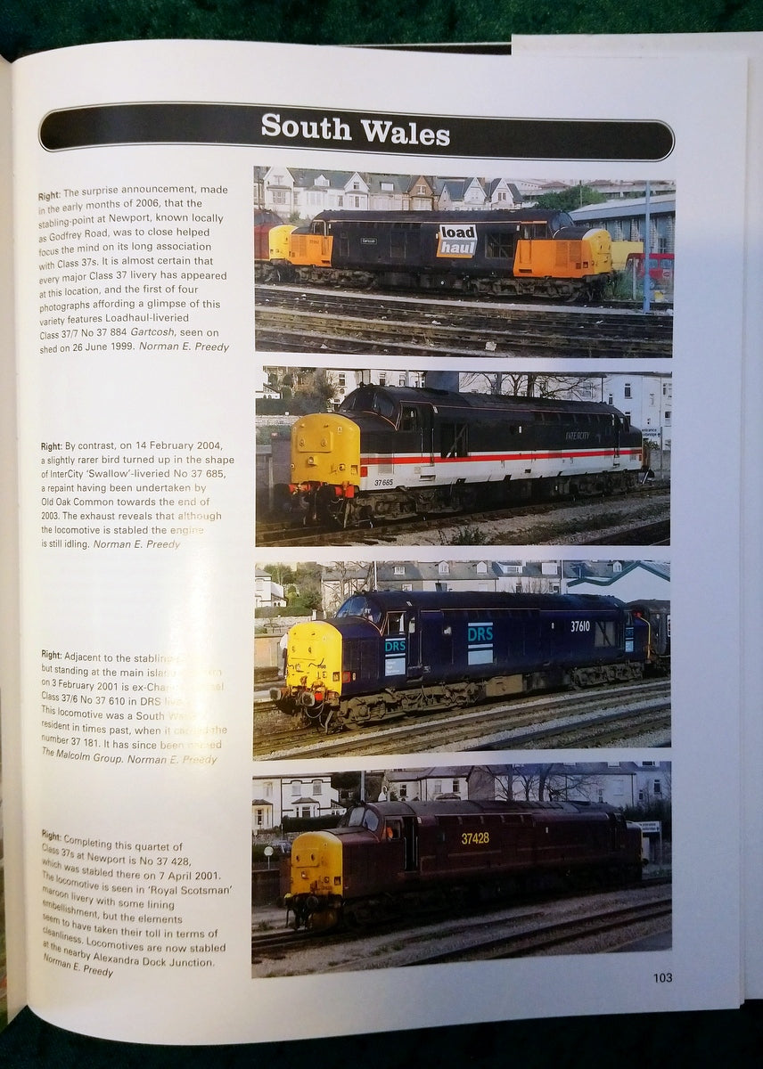 Diesel Retrospective Class 37 by John Vaughan. (ref b337)