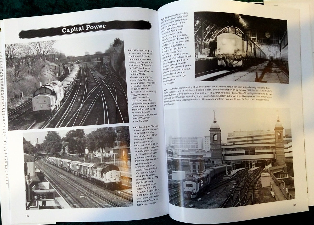Diesel Retrospective Class 37 by John Vaughan. (ref b337)