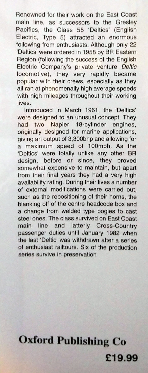 Power of the Deltics by J. S. Whiteley. (ref b339)