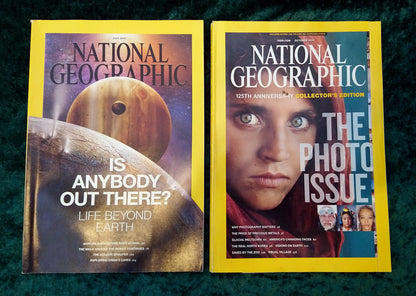 National Geographic Magazines x 4 2000's. (MC119)