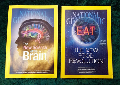National Geographic Magazines x 4 2000's. (MC118)