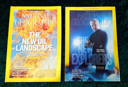National Geographic Magazines x 4 2000's. (MC118)
