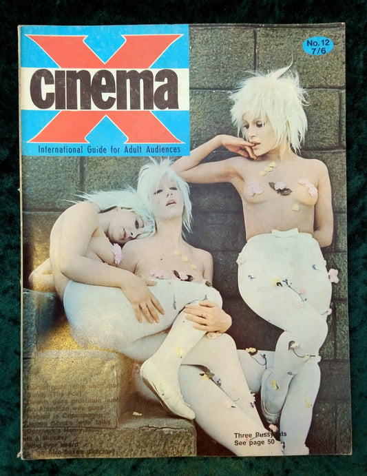 Cinema X International Guide for Adult Audiences Vol 1 No. 12. 1970's. (ref M243)
