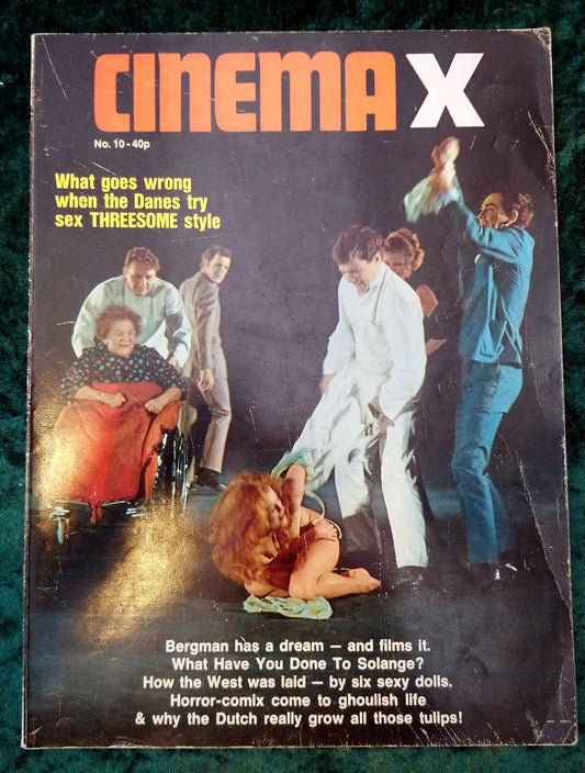 Cinema X International Guide for Adult Audiences Vol 4 No.10. 1970's. (ref M245)