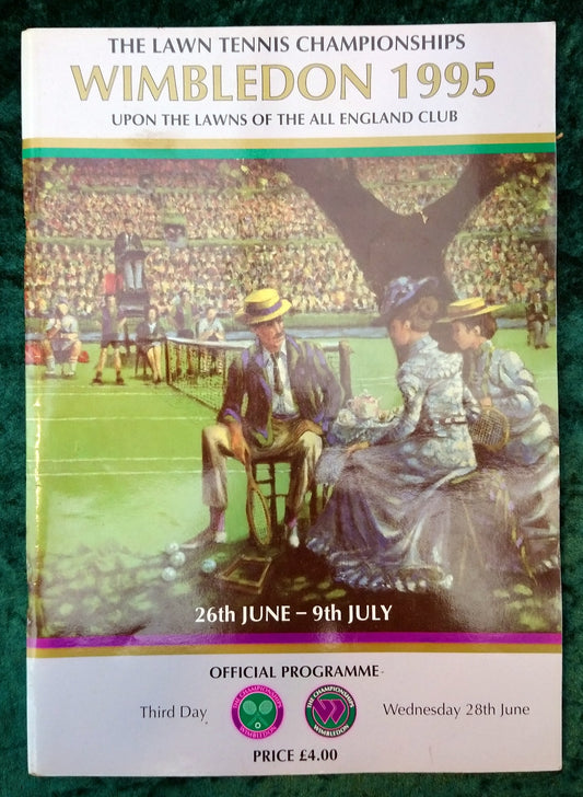 Wimbledon Tennis Official Programme 1995 (M248)