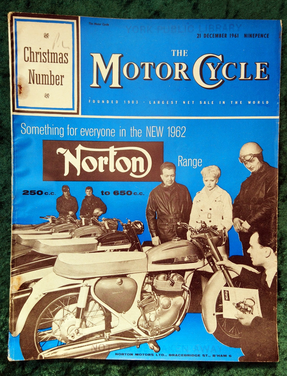 Motor Cycle Magazine Set of 3 Issues 1961/64/65. (M502)