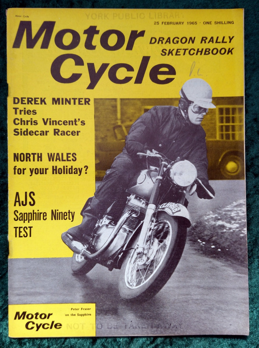 Motor Cycle Magazine Set of 4 Issues 1965. (M503)