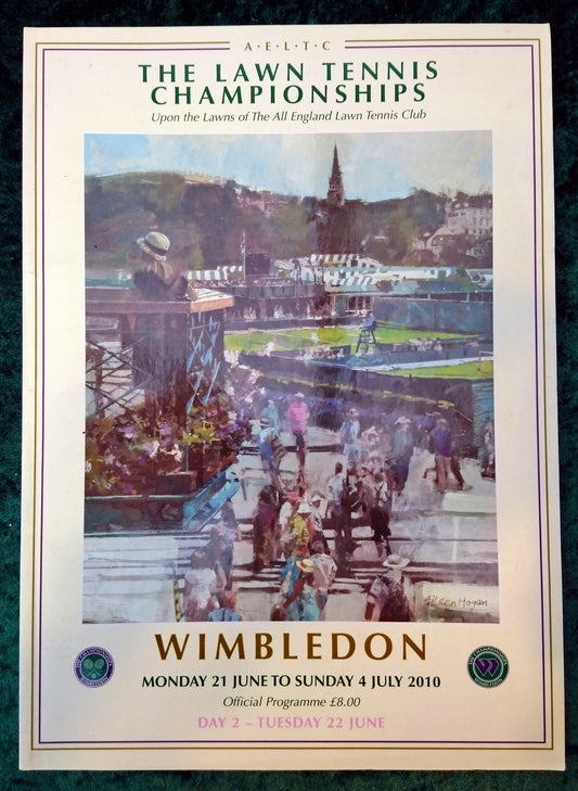 Wimbledon Tennis Official Programme 2010 (M251)