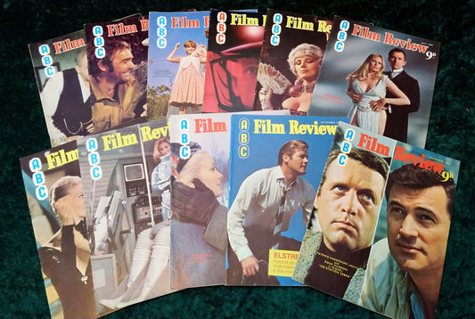 Film Review Magazines 1969. Full year. (MC116)