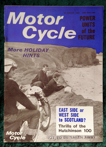 Motor Cycle Magazine Set of 4 Issues 1965. (M503)