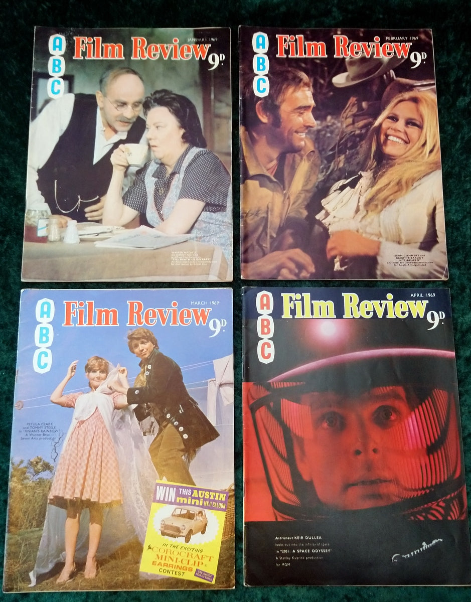 Film Review Magazines 1969. Full year. (MC116)