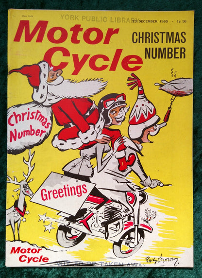 Motor Cycle Magazine Set of 4 Issues 1965. (M505)