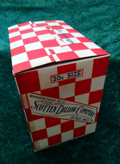 Yankee Girl Scrap Tobacco Packaging Box 1930's. (ref nos129)
