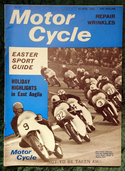 Motor Cycle Magazine Set of 4 Issues 1965. (M506)