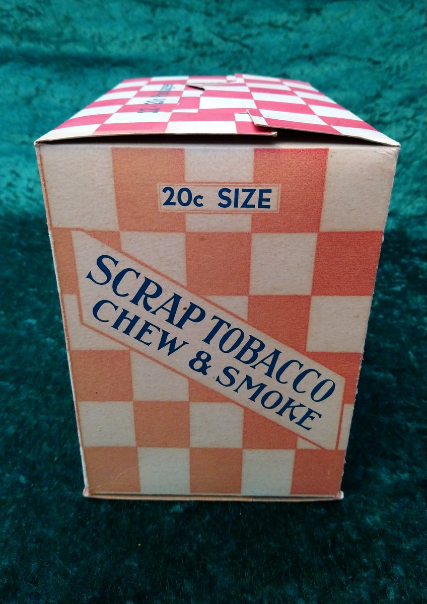 Yankee Girl Scrap Tobacco Packaging Box 1930's. (ref nos129)