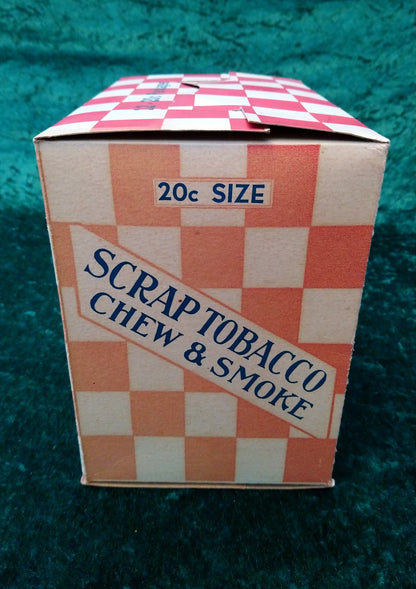 Yankee Girl Scrap Tobacco Packaging Box 1930's. (ref nos129)