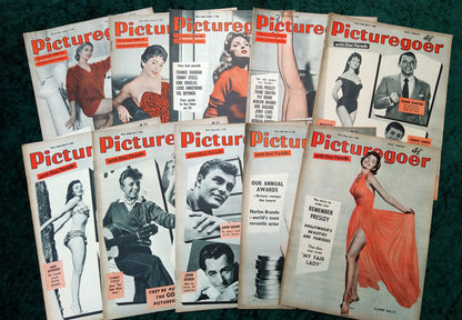 Picturegoer Magazine. Collection of 10 From 1958. (M496)