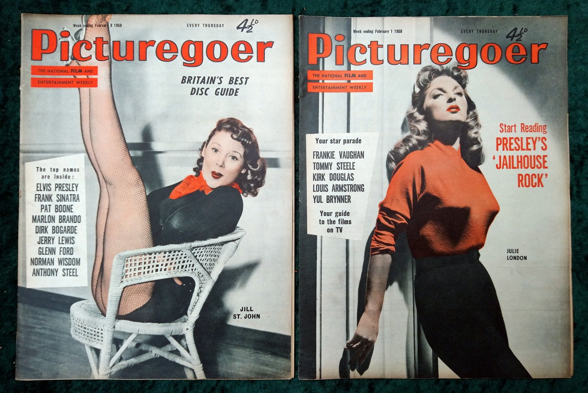 Picturegoer Magazine. Collection of 10 From 1958. (M496)
