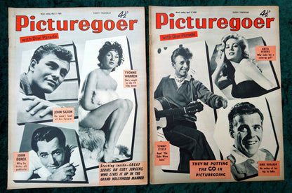 Picturegoer Magazine. Collection of 10 From 1958. (M496)