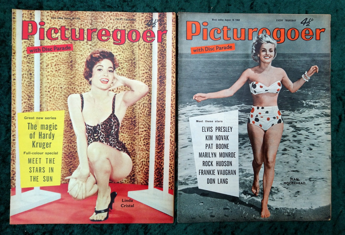 Picturegoer Magazine. Collection of 10 From 1958. (M495)