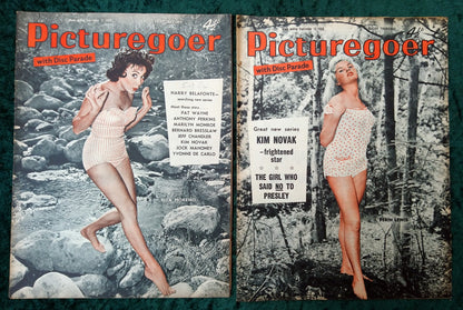 Picturegoer Magazine. Collection of 10 From 1958. (M494)