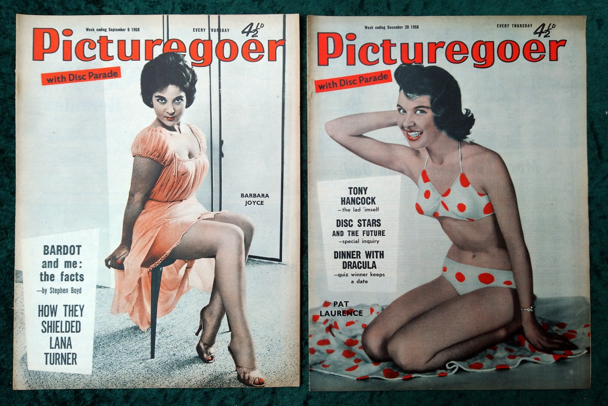 Picturegoer Magazine. Collection of 10 From 1958. (M494)