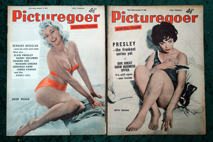 Picturegoer Magazine. Collection of 10 From 1958. (M494)
