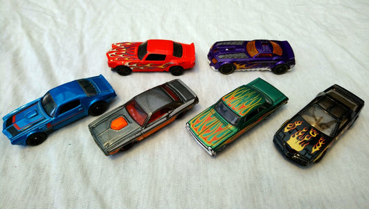Lot of 6 US Muscle Car Models (ref Nos134)