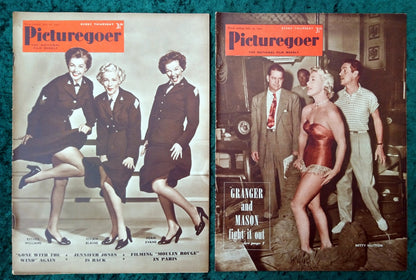 Picturegoer Magazine. Collection of 10 From 1952. (M493)