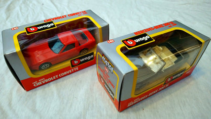 Burago Model Cars, Lot of 4. (ref Nos130)