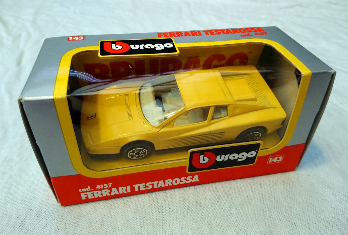 Burago Model Cars, Lot of 4. (ref Nos130)