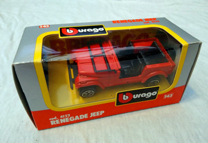 Burago Model Cars, Lot of 4. (ref Nos130)