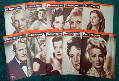 Picturegoer Magazine. Collection of 10 From 1948. (M492)