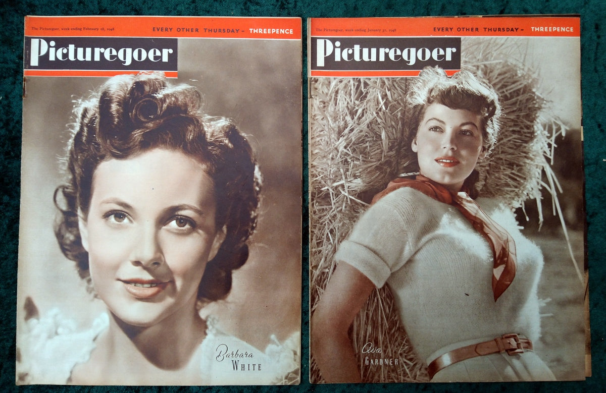 Picturegoer Magazine. Collection of 10 From 1948. (M492)