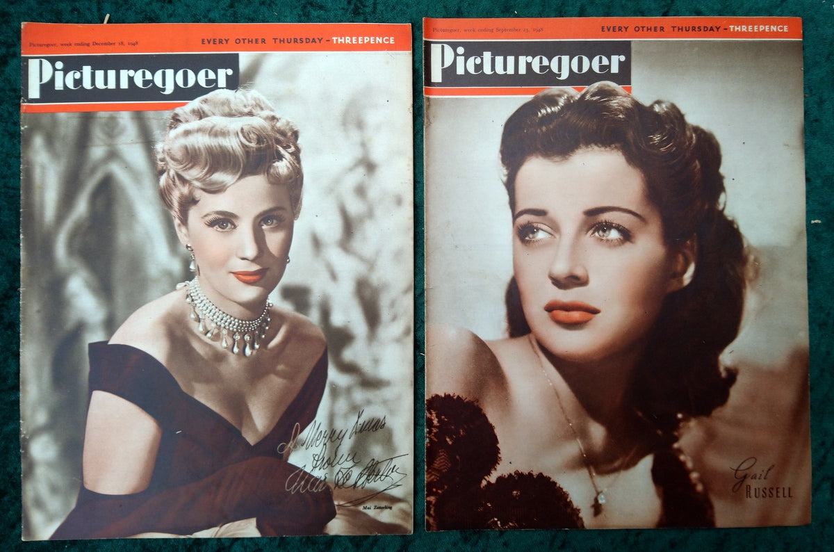 Picturegoer Magazine. Collection of 10 From 1948. (M492)