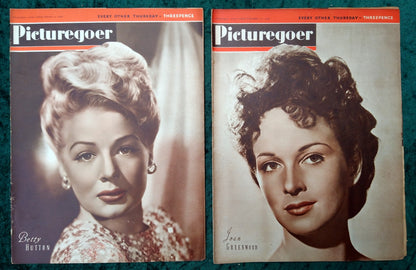 Picturegoer Magazine. Collection of 10 From 1948. (M492)