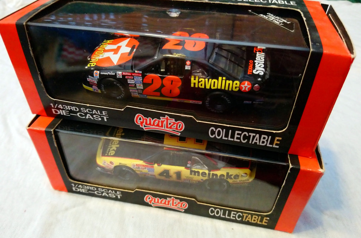 Nascar Die-cast Models, Lot of 4. By Quartzo (ref Nos131)