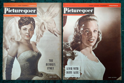 Picturegoer Magazine. Collection of 10 From 1949. (M491)