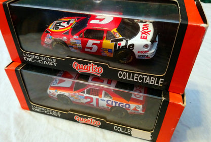 Nascar Die-cast Models, Lot of 4. By Quartzo (ref Nos131)