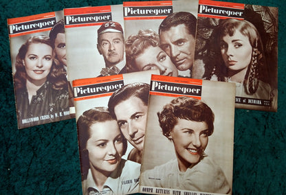 Picturegoer Magazine. Collection of 6 From 1949. (M499)