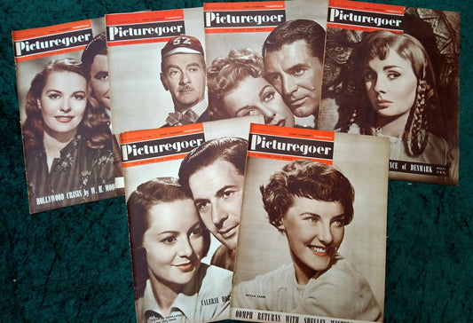 Picturegoer Magazine. Collection of 6 From 1949. (M499)