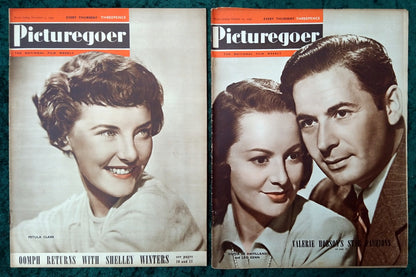 Picturegoer Magazine. Collection of 6 From 1949. (M499)