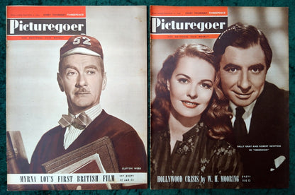 Picturegoer Magazine. Collection of 6 From 1949. (M499)