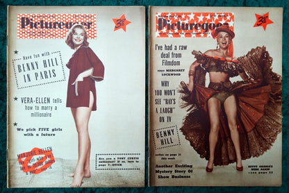 Picturegoer Magazine. Collection of 10 From 1955. (M490)