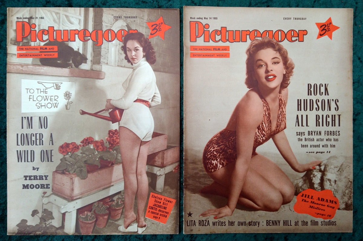 Picturegoer Magazine. Collection of 10 From 1955. (M490)