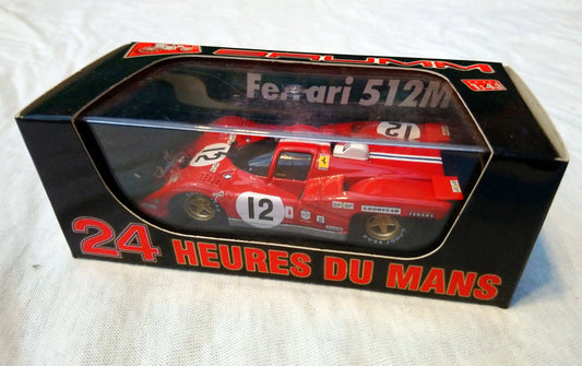 Ferrari 512M 24 Heurs Du Mans. 1/43 Scale Model by Brumm. (ref Nos132)