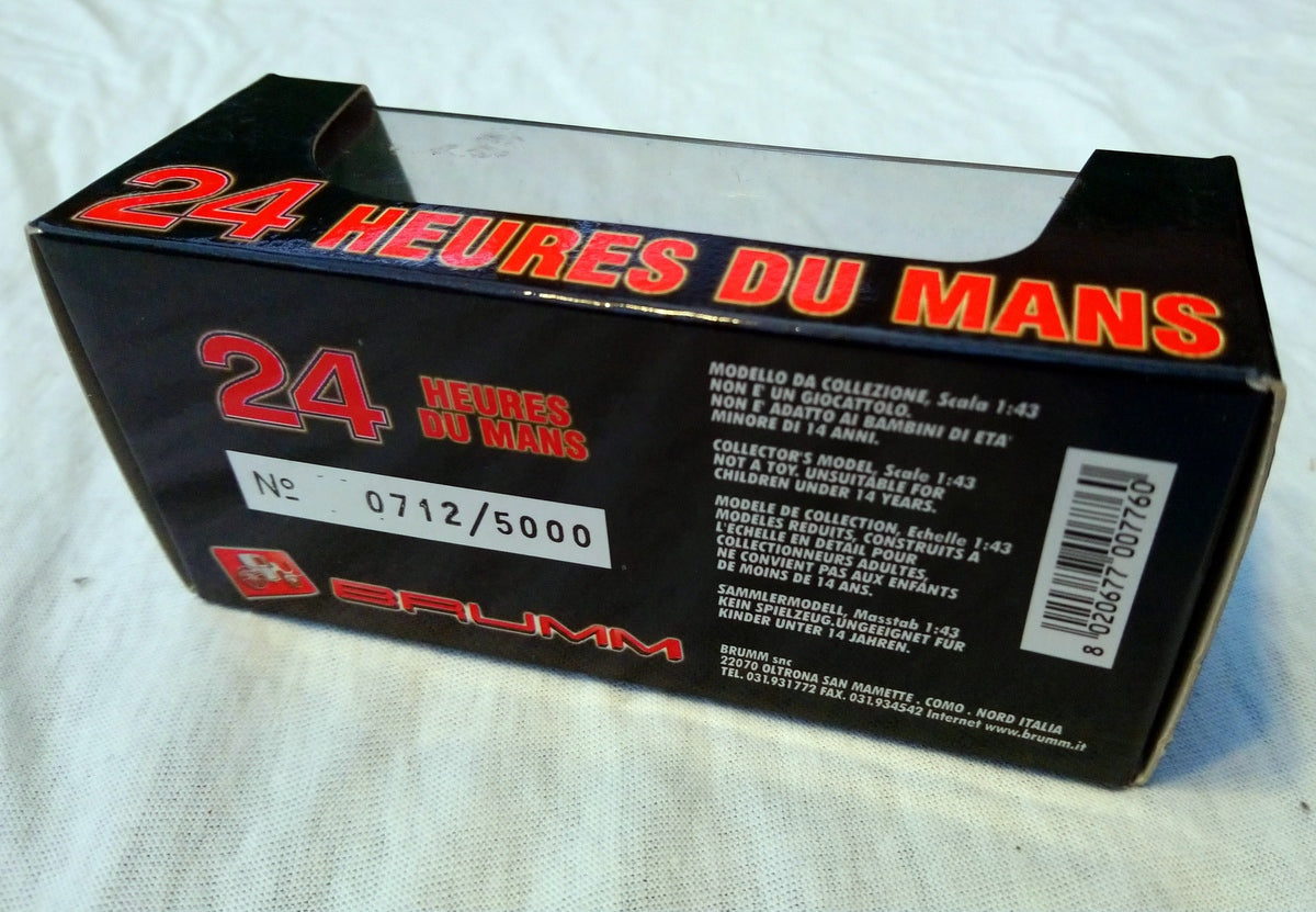 Ferrari 512M 24 Heurs Du Mans. 1/43 Scale Model by Brumm. (ref Nos132)