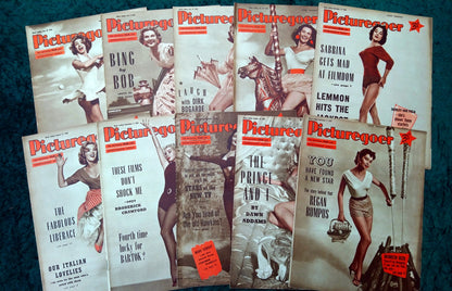 Picturegoer Magazine. Collection of 10 From 1955. (M489)