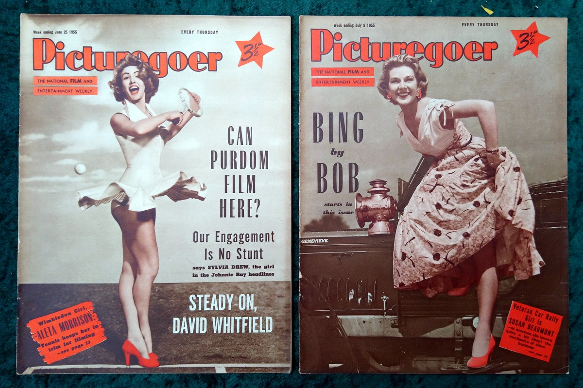 Picturegoer Magazine. Collection of 10 From 1955. (M489)