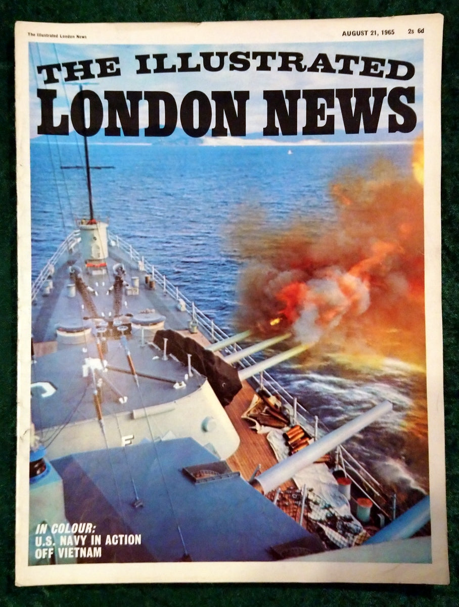 Illustrated London News August 21st 1965. U.S. Navy Off Vietnam. (LM024)